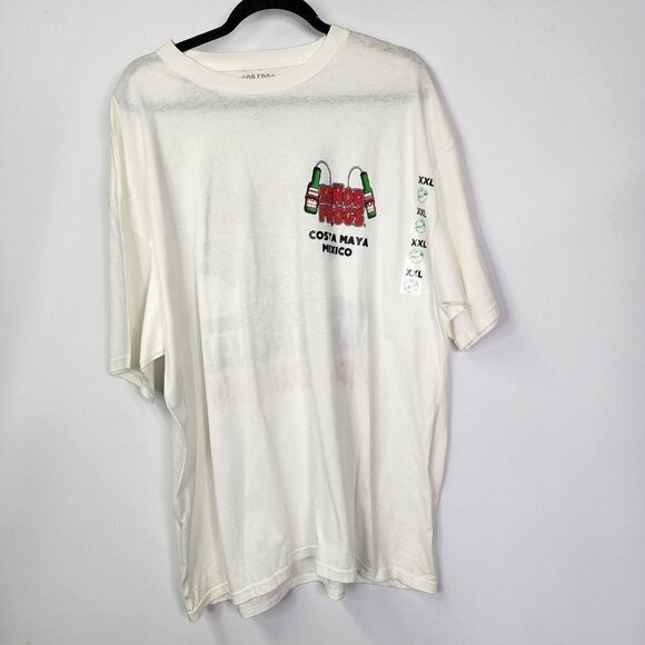 NEW Señor Senor Frogs Costa Maya Mexico Mens Short Sleeve Graphic T Shirt XXL - Picture 3 of 10